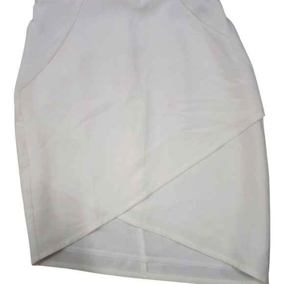 Revolve - Crystallized Mini Dress in White by Lumier x Revolve  sz Sm NWT - Picture 5 of 13